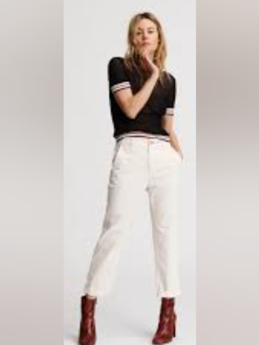 Rag & Bone Buckley Chino Pants , Antique White.